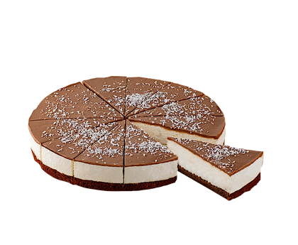 Торт Бразильский кокос и шоколад 1,2кг 12 порций 1х5 Bettys Cake