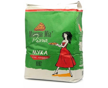 Мука пшеничная из мягких сортов для пиццы Mamma Mia 10кг, Россия