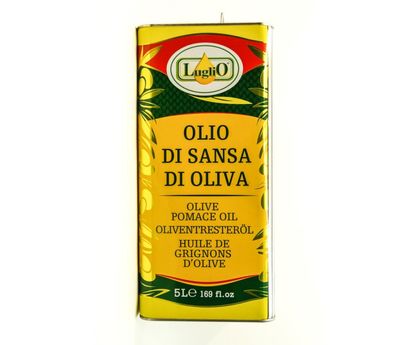 Масло оливк. Sansa Pomace железная канистра 5л*4, LugliO, Италия