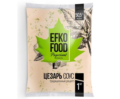 Соус Цезарь EFKO FOOD 50,5% 1кг*10