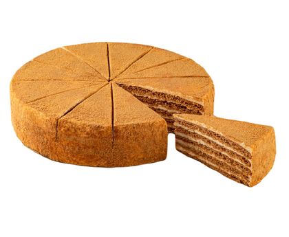 Торт Медовик 1,2кг 12 порций 1х5 Bettys Cake