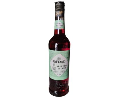 Безалкогольная основа коктейлей APERITIF BITTER (АПЕРИТИВ БИТТЕР) 0.7л ст/б 1шт*6 GIFFARD, Франция