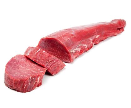 Говядина Вырезка говяжья ЗАЧИЩЕННАЯ 5+ (Quality Beef), Бразилия 1кг