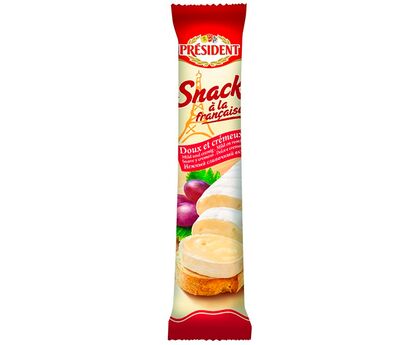 Сыр мягкий с белой плесенью "Snack a la Francaise" PRESIDENT 60% 170гр 1*6