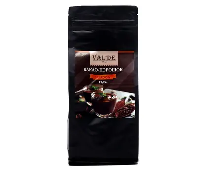 Какао порошок Maroon 22-24% 500г VAL'DE 1*15 Россия