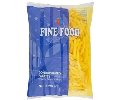Картофель-фри 9х18 2,5кг, Fine food, 1шт*6 Турция