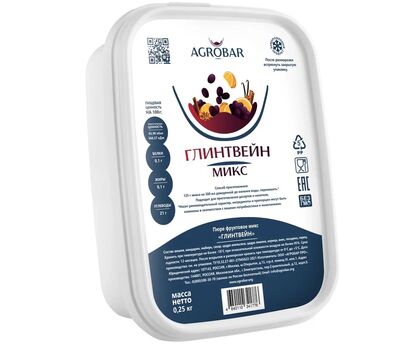 Пюре глинтвейн (вишня, имбирь, мандарин, пряный сироп) 250г*12, AGROBAR, Россия, изображение 2