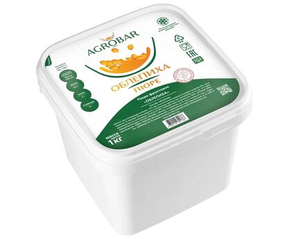 Пюре облепиха без сахара 1кг*6, AGROBAR, Россия, изображение 2 Пюре облепиха без сахара 1кг*6, AGROBAR, Россия, изображение 2