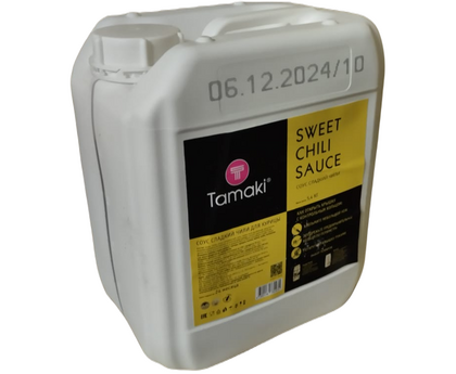 Соус Чили сладкий для курицы Tamaki, Тайланд, 5,4кг, канистра 1шт, изображение 2