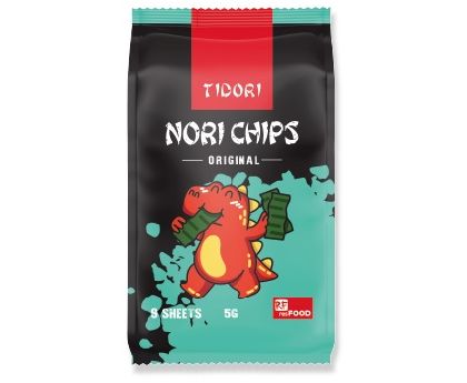 Чипсы нори "Tidori" Original жареные, 15г*24,упак, Корея